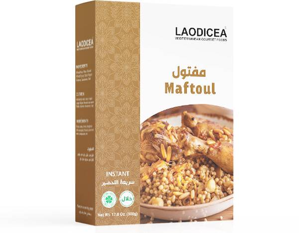 LAODICEA Palestinian Couscous - Maftool(Container Or Bag) 