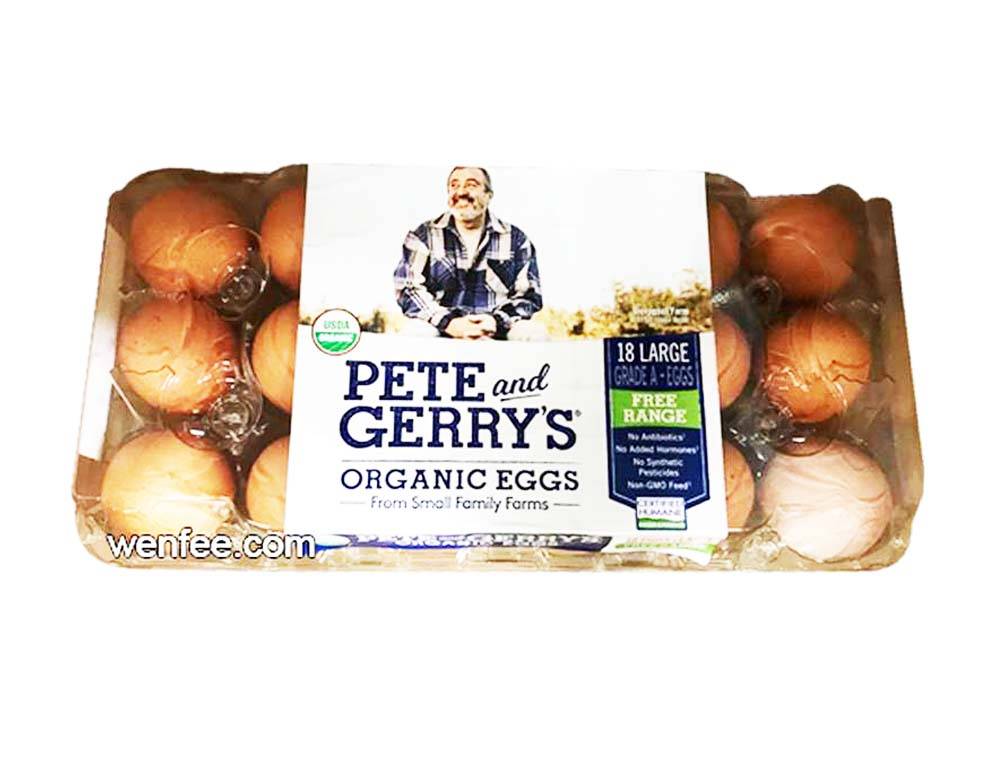 Pete and Gerrys Organic Eggs, 18 ct 
